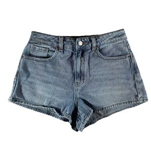 PacSun High Rise Mom Jean Shorts Light Wash Denim‎ Size 27